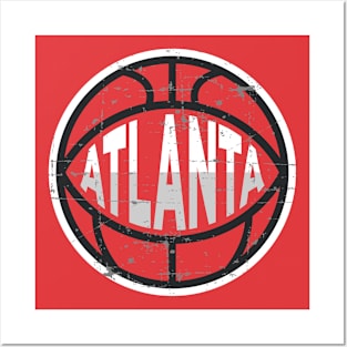 Atlanta Basketball 1 Posters and Art